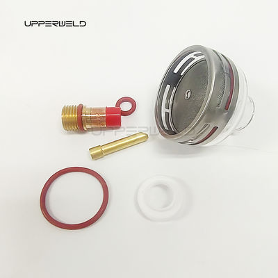 OBM-ondersteuning WP17 18 26 53NQ Las-Tig-accessoires met gaslensverzameling en helder mondstuk