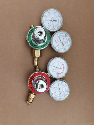 Verweldingssets Oxygen Acetyleengasregulator met tweeling slang en snijbuis