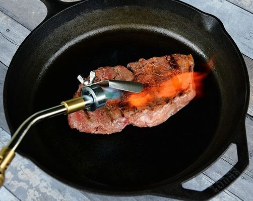 Perfecte verwarming Torch bevestiging voor Sous Vide Slow Cooking en Torch 8000