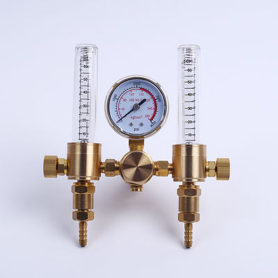 Hoogdruk Argon-regulator Dubbele CO2-stroommeter voor Mig Tig Lasgasverbinding