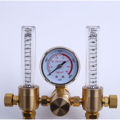 Hoogdruk Argon-regulator Dubbele CO2-stroommeter voor Mig Tig Lasgasverbinding