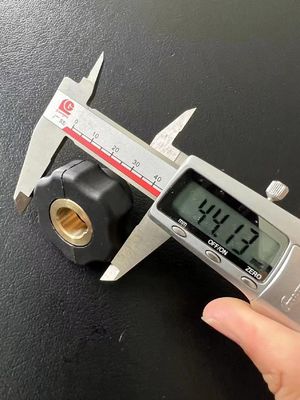 Op maat gemaakte zwarte EU-plug verleng aansluit M16*1.5 Man tot 9mm Man aansluit TIG-adapter