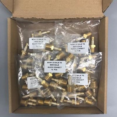 Op maat gemaakte zwarte EU-plug verleng aansluit M16*1.5 Man tot 9mm Man aansluit TIG-adapter