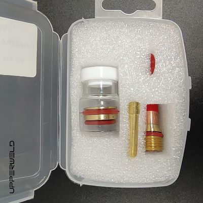 TIG-sweis accessoires WP-17/18/26 Champagne-nozzle kit met adapter van 1,6 mm