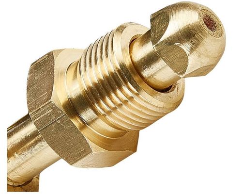 0-800 PSI Druk CGA580 Inlaat stikstofregelaar voor HVAC-suivering gemaakt van massief messing