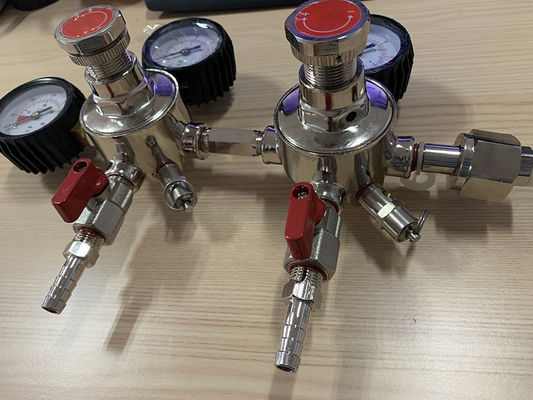 CGA320/580 Inlaatverbinding Upperweld CO2 Draft Pressure Regulator voor Amerika Europa