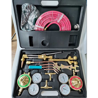 Oxygen Acetyleengas snijkit met 3/8' Acetyleenafvoer en 5/8' Acetyleenafvoer