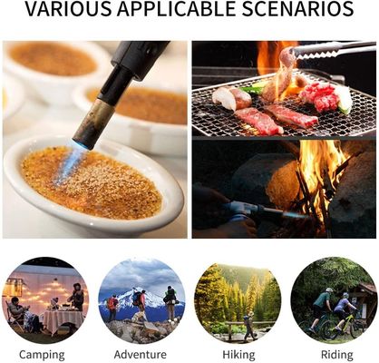 Gepersonaliseerd Draagbaar Metalen Vlampistool Huishouden BBQ Verwarming Ontsteking Camping Torch