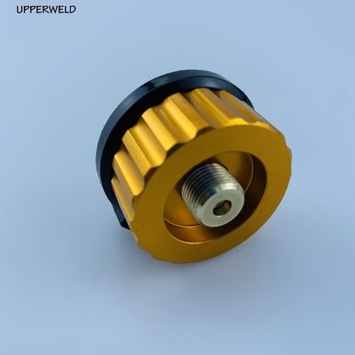 Outdoor propaan kleine tank Input Adapter voor geel BBQ camping oven branders conversie