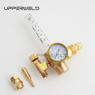 Eensaagse CO2-argongasregulator TIG MIG Stroommeter 0-4000 psi Drukmeter