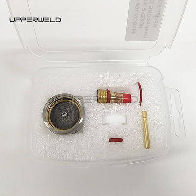 WP9/20 TIG Laslampen Gaslens Collet Body 12 Pyrex Cup Kit Functie Eenvoudig Lassen