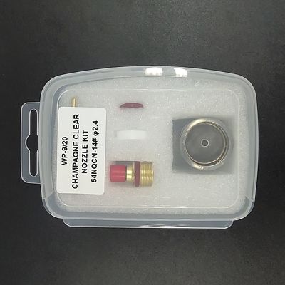 1.6mm TIG-schommelglas 14 Cup Collet en WP920-schommel voor het lassen