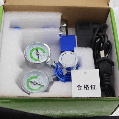 Groene gasreducer dubbelstadium CO2-regulator solenoïde klep voor aquarium vis tank