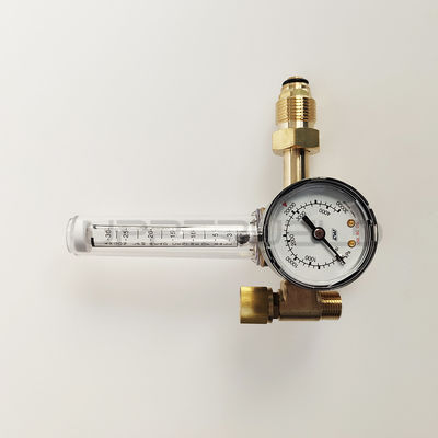 Gold Full Copper Flowmeter voor Argon/CO2 MIG TIG Gasregulator in de lasindustrie