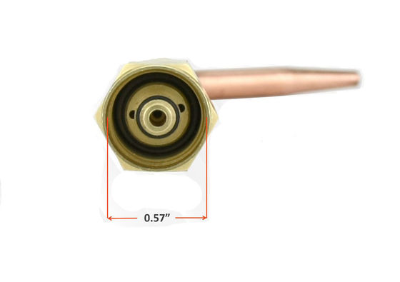 Medium Duty Oxygen Acetylene Copper Heating Torch Tip Nozzle voor lassen en snijden