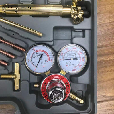 Draagbare zuurstof-acetyleengas snijtorch en lasset voor medium duty regulator