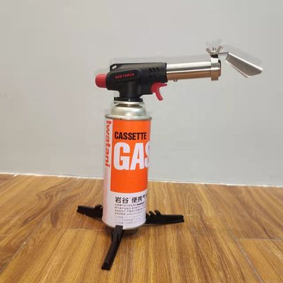 Steel BBQ rundvlees Butane Mapp Torch Aanhangsel voor thuis keuken Las Torch