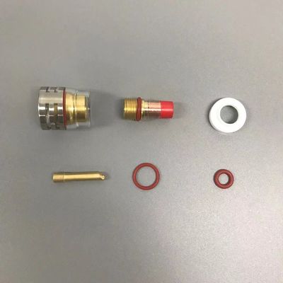 WP-17/18/26 Champagne TIG Laslampen Accessoires 1,6 mm/2,4 mm/3,2 mm Doorzichtige mondstuk