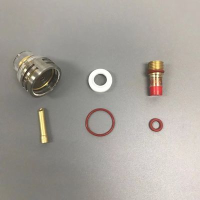 WP-17/18/26 16 TIG Laslampen Accessoires Champagne Clear Nozzle Kit met beveiliging
