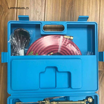 Gevormde Messing Body Draagbare Oxy Brazing Welder Tool Set met twee slang regulator meters