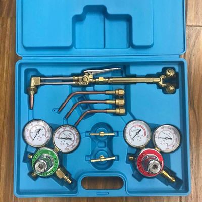 Draagbaar snij- en lasgastoortset zuurstof-acetyleensweisgereedschap met een capaciteit van 6 kg