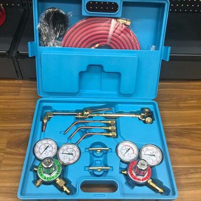 Draagbaar snij- en lasgastoortset zuurstof-acetyleensweisgereedschap met een capaciteit van 6 kg