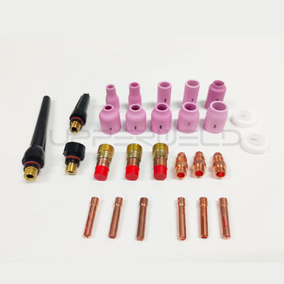 WP-17/18/26 Lastocht Messing en kunststof 12 stuks TIG Back Cap Kit 57Y02 57Y03 57Y04
