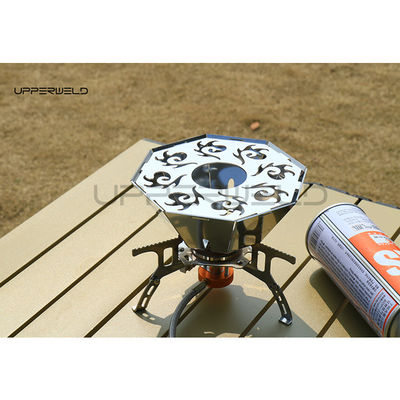 Compacte outdoor BBQ Spinnestoof met gasstoofadapter Maximale brandtijd 1 uur