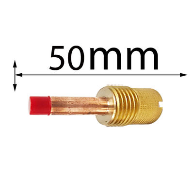 Langdurige collets Lichaam Aluminium spuitstuk Stubby Gas Lens Kit voor TIG WP 17/18/26