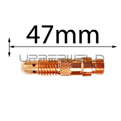 Langdurige collets Lichaam Aluminium spuitstuk Stubby Gas Lens Kit voor TIG WP 17/18/26