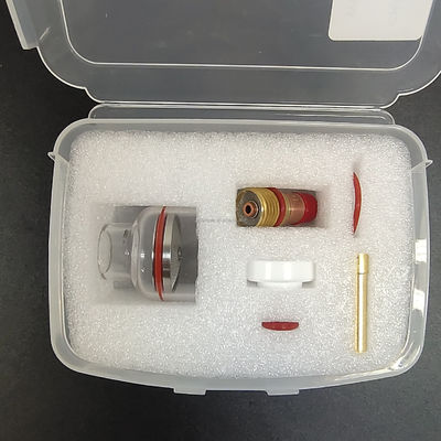 Stubby Gas Lens 10 Pyre Glass Cup Clear Nozzle Kit voor WP-17/18/26 Tig Las Torch