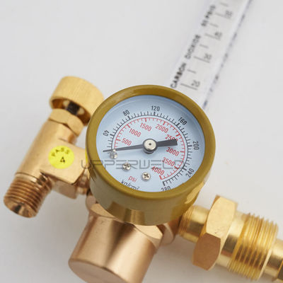 Gasreducer voor lasmachine CO2/Argon drukreducer MIG/TIG stroommeter regulator