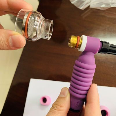 Uitstekende lascapaciteit Glas Keramische beker Duidelijke mondstuk Kit voor WP 9/20/17/18/26