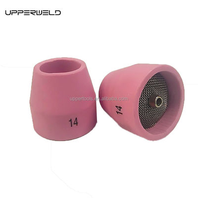 Op maat gemaakte aluminium spuitstuk Glas Tig Las Keramische Cup Argon WP17 18 26 53N 54N Series