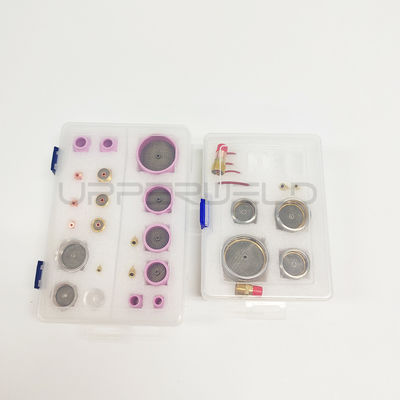 Collet Body TIG Welding Torch Accessories Kit voor WP-17/18/26 Keramische gaslenzen met spuitstuk