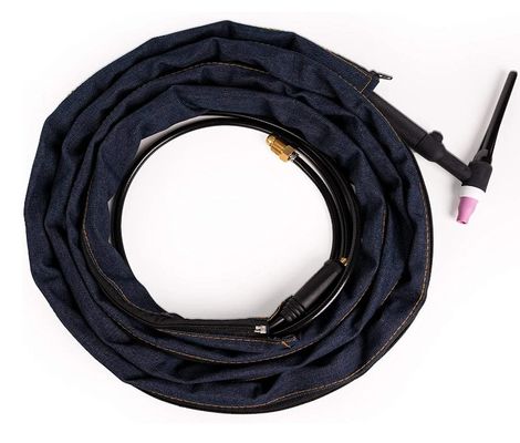 Verwelding Torch Cable Cover Zipper Jacket 3 meter voor WP17 18 26 Industriële kwaliteit