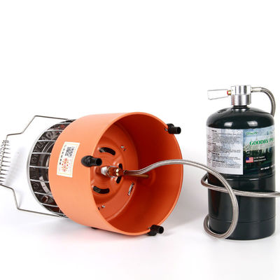 Afwerking van schone MAPP-to-Tube 1m adapter voor opblaasbare propaan buitencampingbenodigdheden