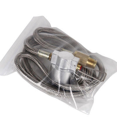 Afwerking van schone MAPP-to-Tube 1m adapter voor opblaasbare propaan buitencampingbenodigdheden