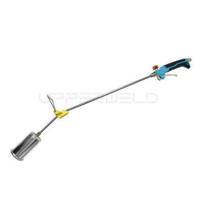 800000 BTU Zelfontsteking Dubbelkleurig handvat Propaanverwarming Wietbrander met Stand Maats 98,5*29*53,5cm