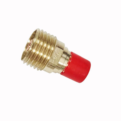 45V 44 2,4 mm TIG Lasgaslens Verzamellichamen voor Las Type Lucht/watergekoeld