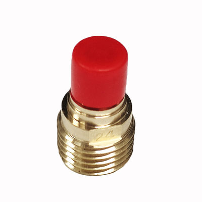 45V 44 2,4 mm TIG Lasgaslens Verzamellichamen voor Las Type Lucht/watergekoeld