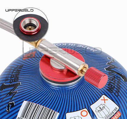 Stove Burner Zilveren gasopvulling klep roestvrij staal Lijn regulerende klep 1m lengte