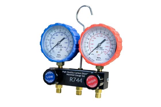 80 cm verstelbare maat voor bovenste R744 airconditioner draad G1/4-19 OBM aangepast
