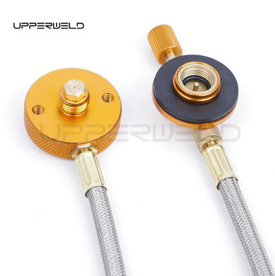 1m gaskachel basiscontrole klep propaan-butanenopvuladapter cartridge tank connector