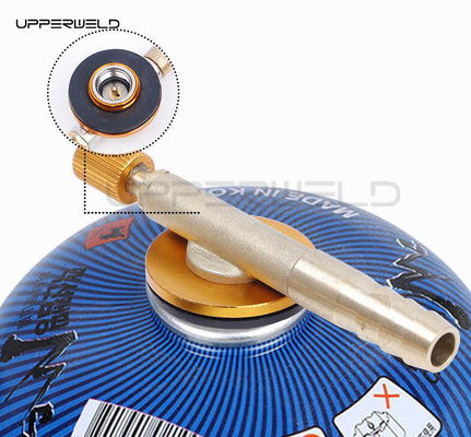 Schakeling oplaadbare opblaasbare klep met duurzame 13cm lengte gascilinder reguleren