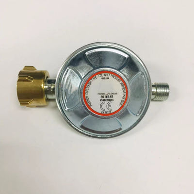 Gas-LPG-regulator met zinkmateriaal en 30mbar/37mbar/50mbar uitlaatdrukregeling