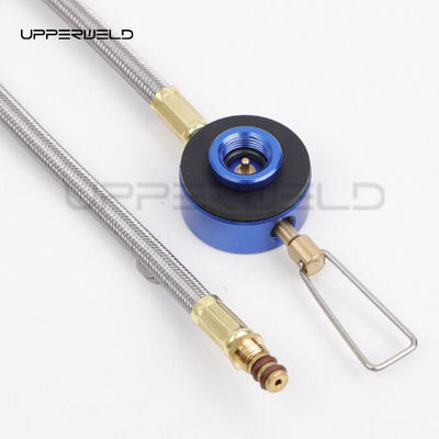 Stainless Steel Camping Gas Cylinder Connector Brander Stove Adapter voor Backpacking