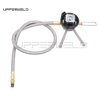 Gemakkelijke twee-been cassette verbinding gas tank controle klep voor picknick camping fornuis