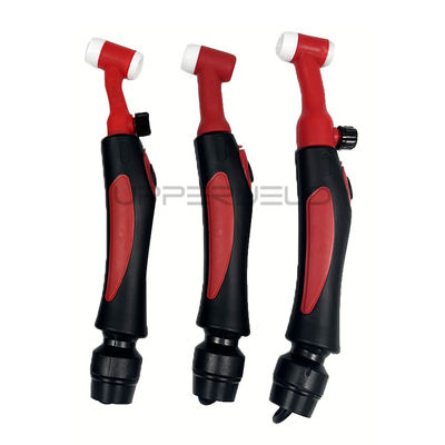 Op maat gemaakte OBM-ondersteuning WP9 20 17 18 26 Mini-TIG-lassenlampen met rubberen greep