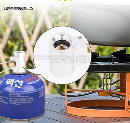 Propaanfles aansluiting Convert voor buitenste kachel brander klep Butane refill adapter